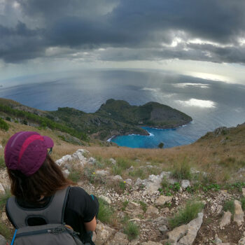 Vista sulla Baia di Ieranto